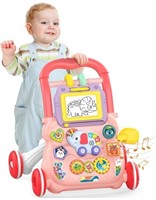 Baby Learning Walker, Sit to Stand 2 in 1 Early