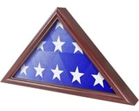 Flag Display Case for 5' x 9.5' Burial Flag,
