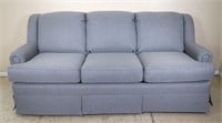 Clean Grey Upholstered Sofa by England
