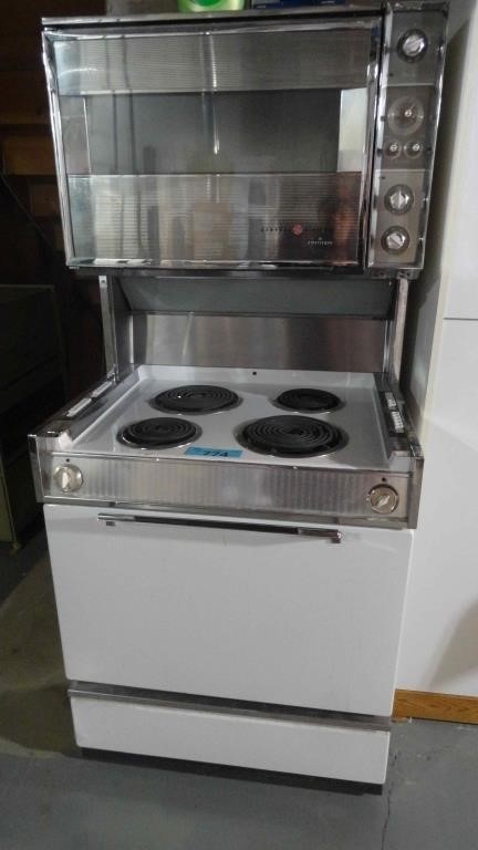 Vintage General Electric Americana Double Oven