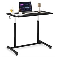 adjustable rolling desk