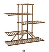 bamboo ten plant stand