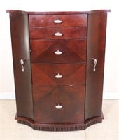 Contemporary Style Jewelry Armoire