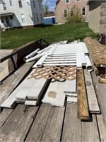 assorted deck pieces