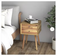 two drawer nightstand / sofa end table
