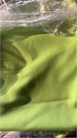 7 cloth tablecloths 60 x 120 “ lime green