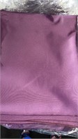 9 cloth tablecloths 60 x 120 “ claret