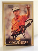 1997 Steve Spurrier Autographed Card