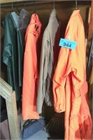 Rain Coat & Pants-L/Orange Lite Jacket & Pants–XL/