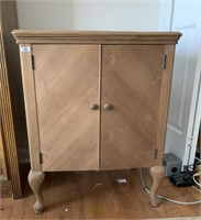 SEWING CABINET EMPTY WITH FLIP TOP
