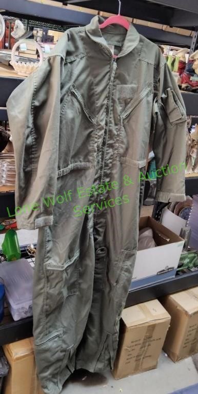 Vintage Military Coveralls, Size 46L