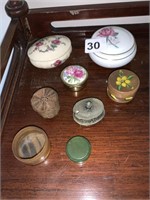 TRINKET BOXES AND PILL BOXES