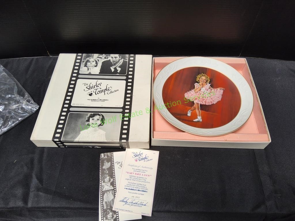 Shirley Temple Collection "Baby Take A Bow" Plate
