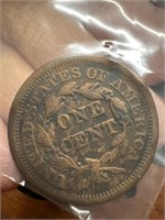 1851 US cent