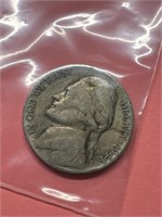 1944S silver war nickel