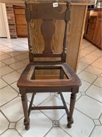 SOLID WOOD CHAIR NO SEAT