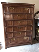 THOMASVILLE CHEST OF DRAWERS 53" H X 38" W X 19"