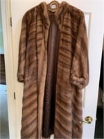 REAL MINK COAT APPROX SIZE 10/12