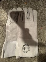 ETE ART18 TG10 Size Medium Leather Gloves NEW