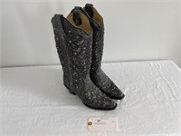 Womens Corral Leather Boots
