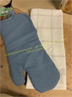 Figmint oven-mit & hand towel