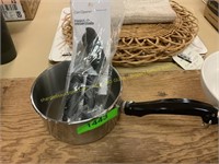 Small pan and can opener