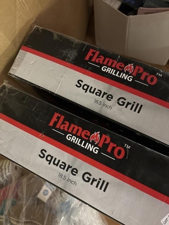 Flame pro square grill