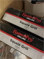 Flame pro square grill