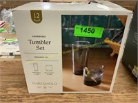 Threshold 12pc tumbler set