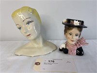 Mary Poppins Vase & Items