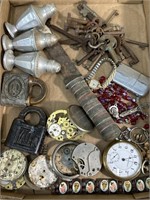 Interesting box of smalls - watches &