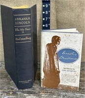 2 Abraham Lincoln books - ‘The War Years Vol III’