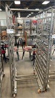 Double Section Side Load Bun Pan Oven Rack - 24