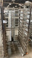 Double Section Side Load Bun Pan Oven Rack - 24