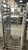 Double Section Side Load Bun Pan Oven Rack - 30