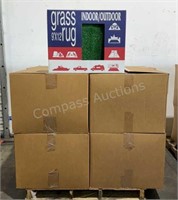(8) 2ct Boxes of 9'x12' Grass Turf Rugs