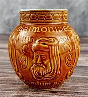 Schering Pharmacy Maimonides Mortar Jar