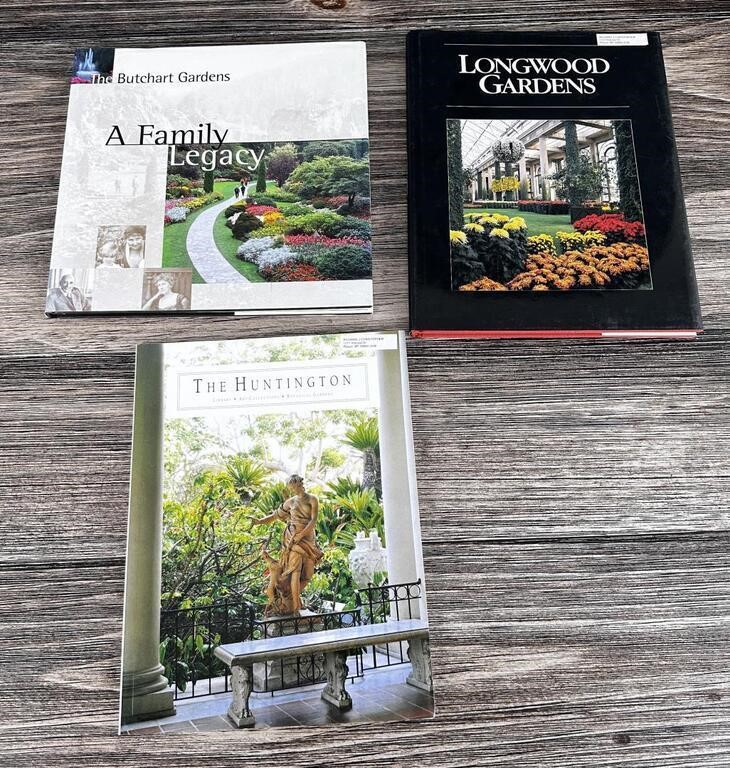 Group of Botanical Garden Books