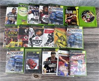 Collection of Xbox Video Games
