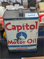Capitol Motor Oil 2 Gallon Can