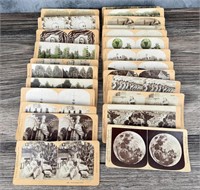 Collection of Antique Stereoview Cards