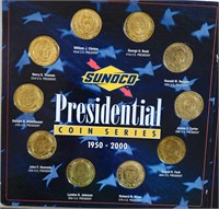 4 VTG Sunoco 1950-00 Pres Coin Set 4 X The $