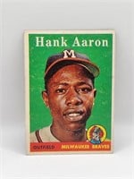 1958 TOPPS HANK AARON CARD