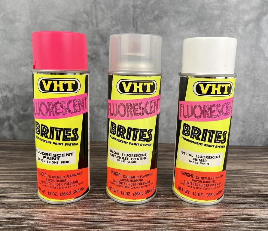 Vintage VHT Fluorescent Spray Paint