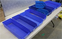 Plastic Table Top Hardware Storage
