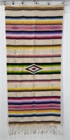 Mexican Wool Serape Saltillo Blanket