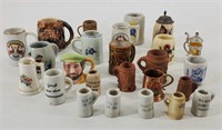Miniature Beer Steins & Mugs