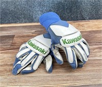Vintage Kawasaki Motocross Gloves