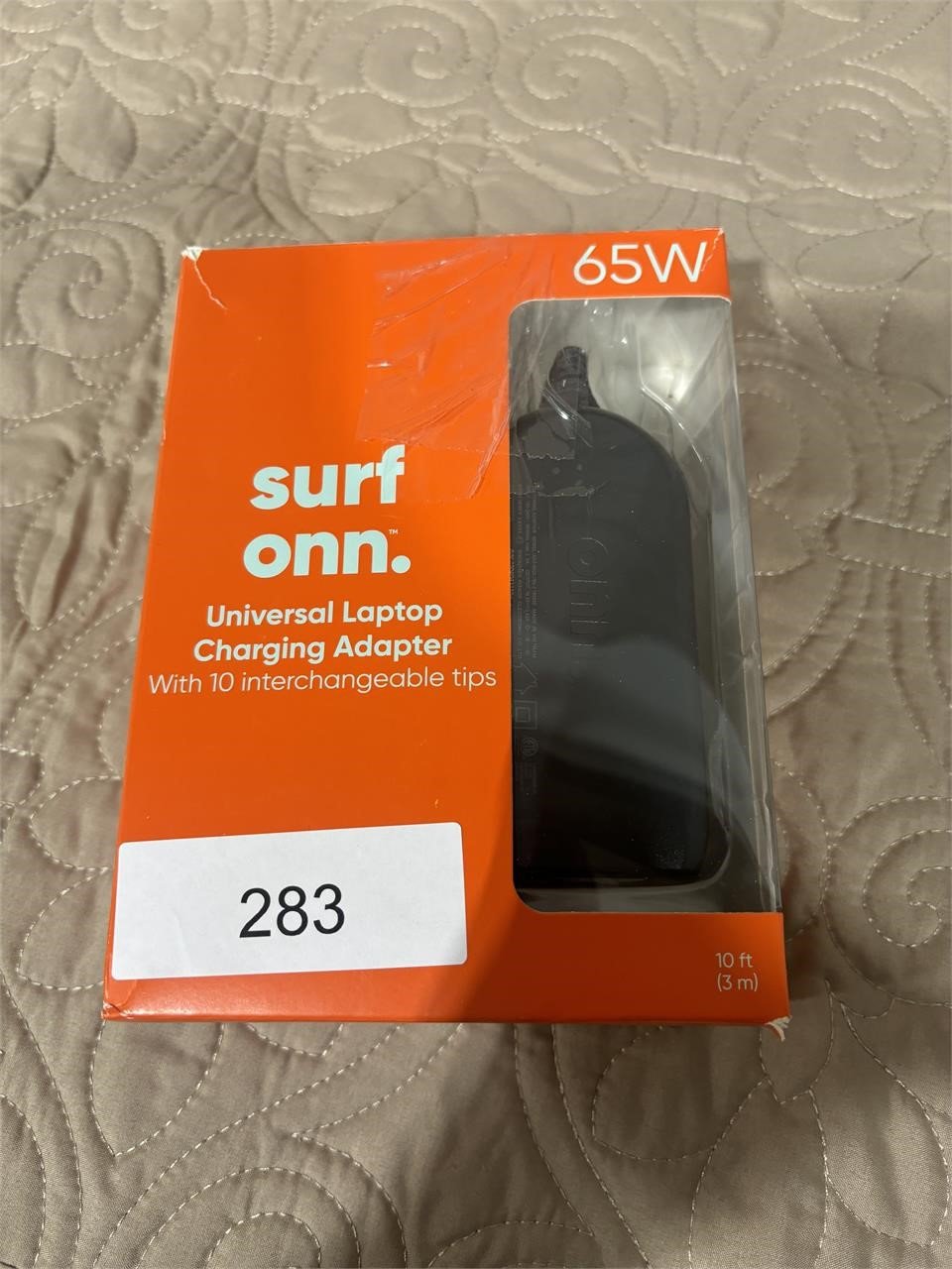 surf onn universal laptop charging adapter