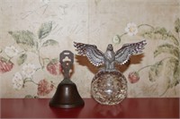 PAPERWEIGHT AND BELL